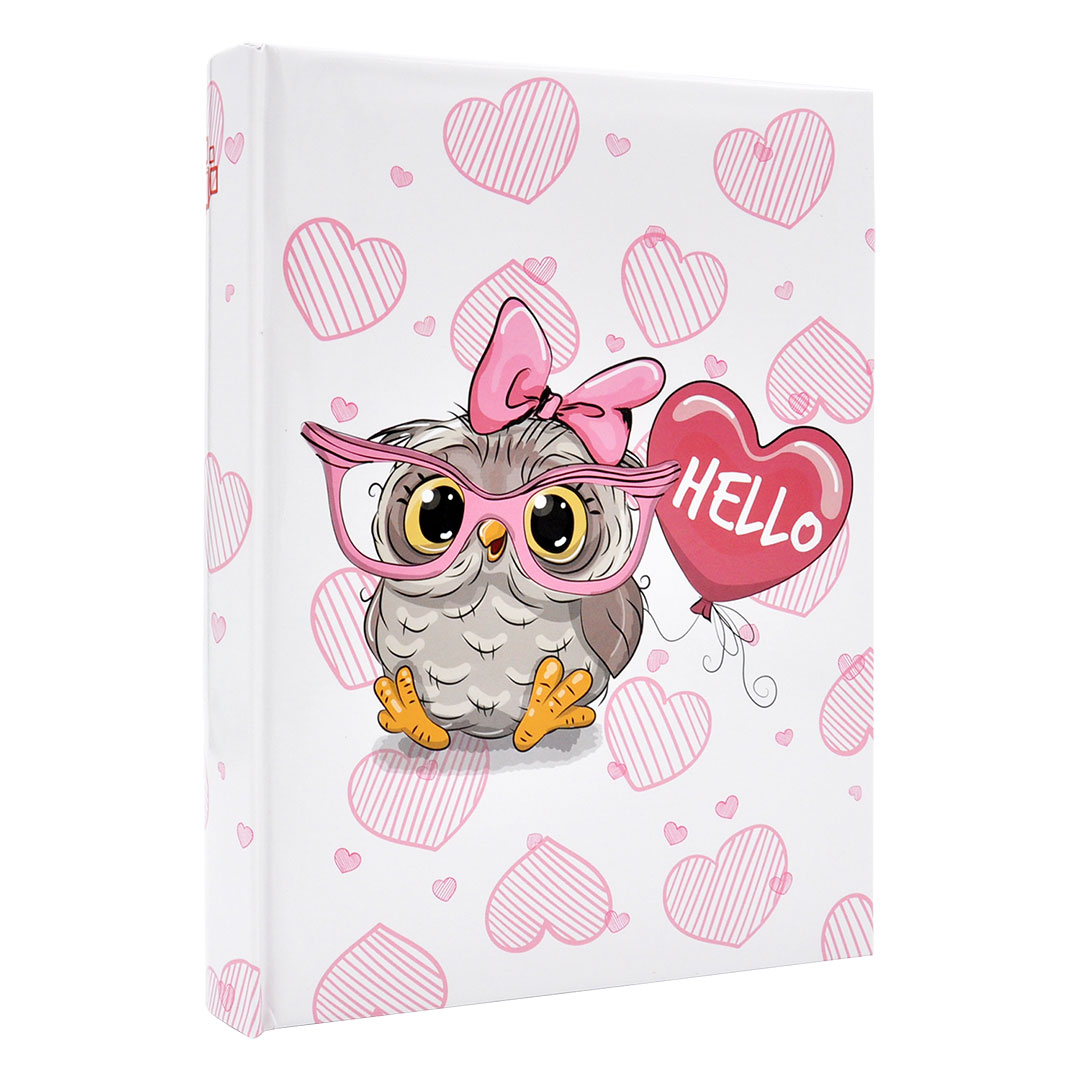 Албум Hello Baby Owl-розов-200