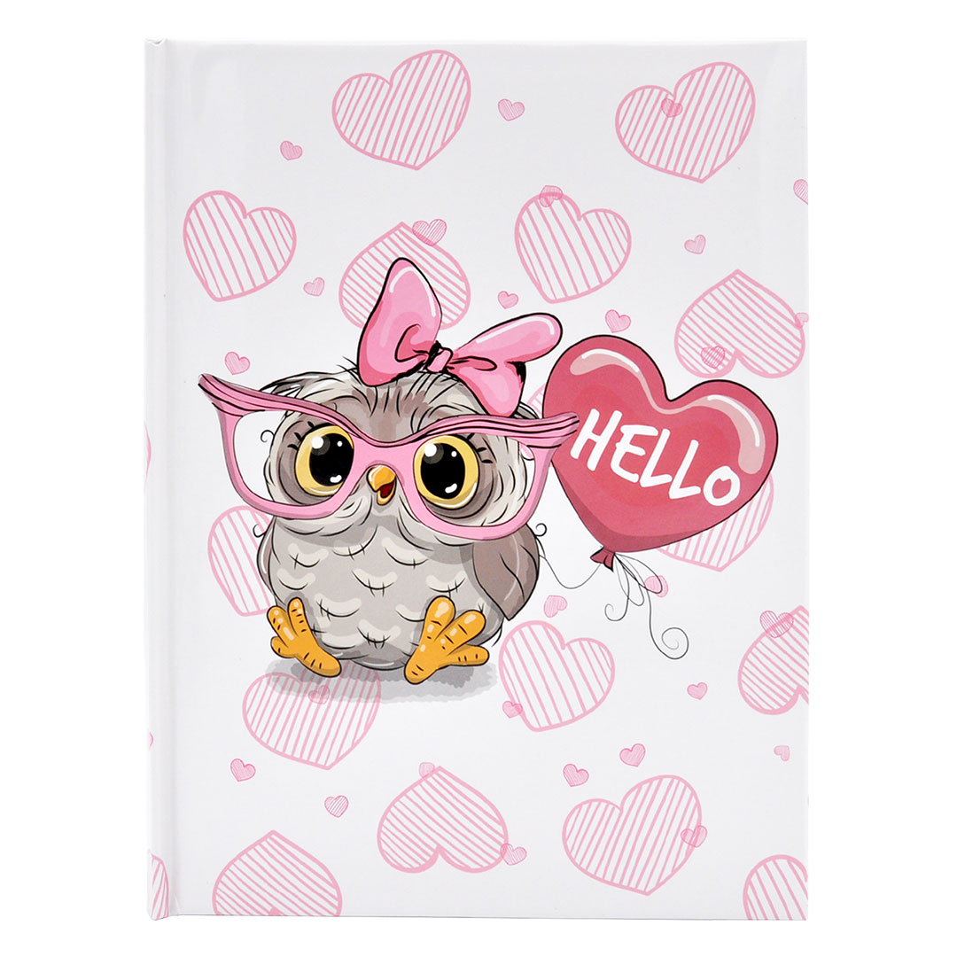 Албум Hello Baby Owl-розов-200