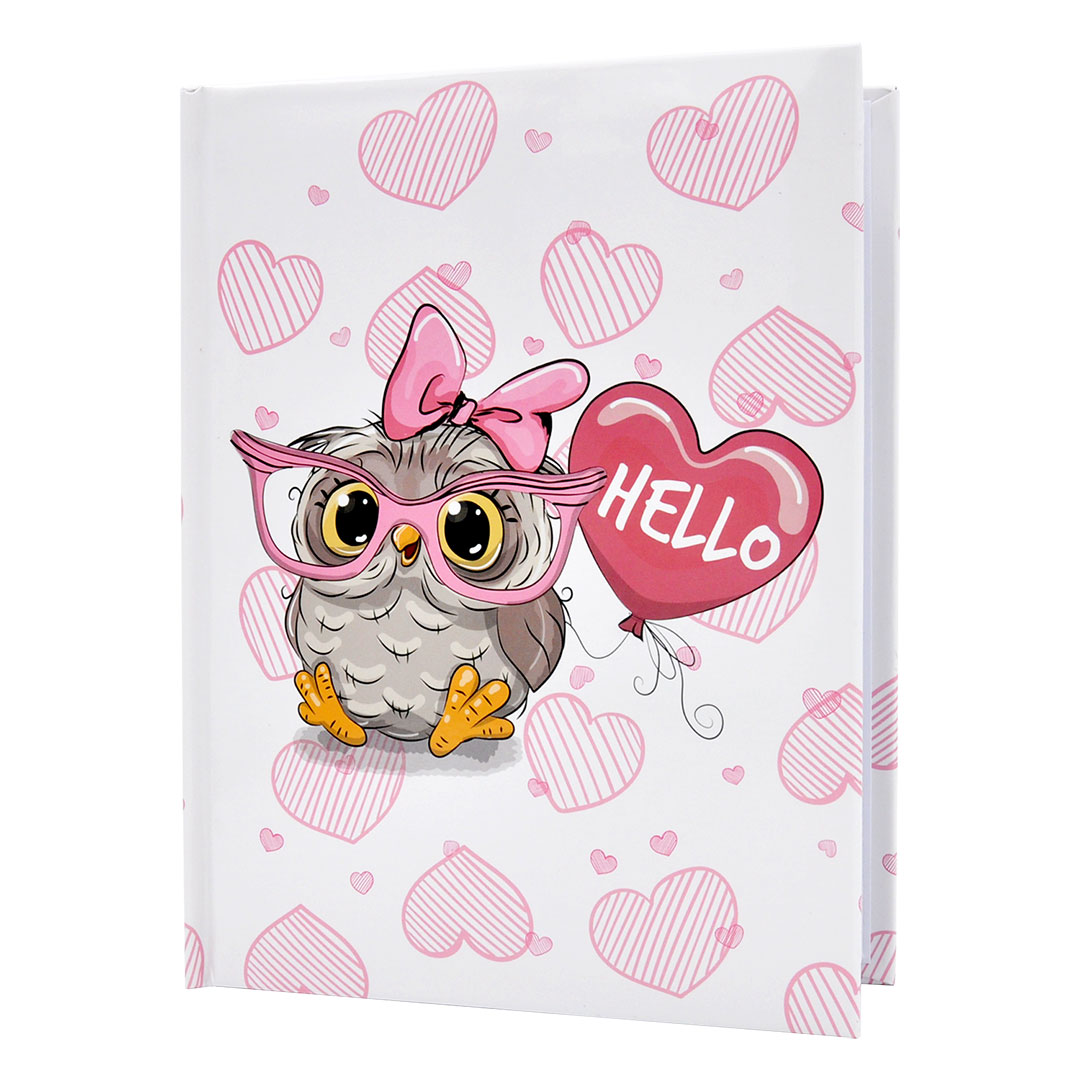 Албум Hello Baby Owl-розов-200